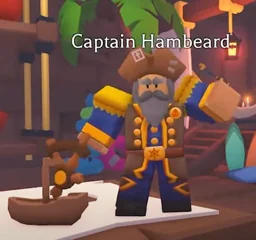 Captain Hambeard, an Adopt Me NPC
