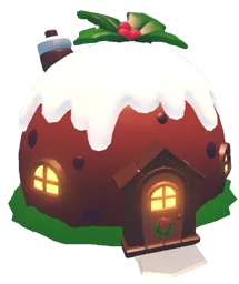Christmas Pudding House in Adopt Me