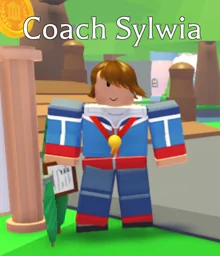 Coach Sylwia, an Adopt Me NPC