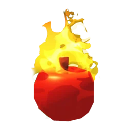 Fire Horse Apple, an Adopt Me food item