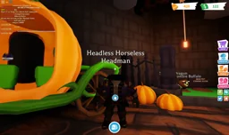 Headless Horseless Headman, an Adopt Me NPC