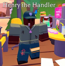 Henry the Handler, an Adopt Me NPC