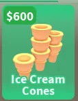 Ice Cream Cones, an Adopt Me food item
