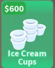 Ice Cream Cups, an Adopt Me food item