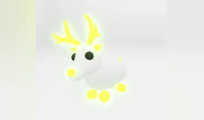 A Mega Neon Arctic Reindeer in Adopt Me