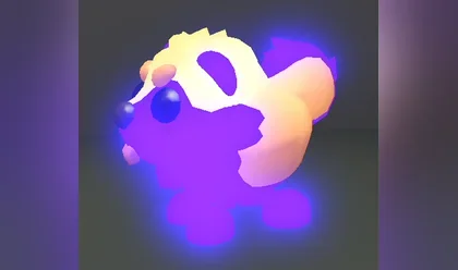 A Mega Neon Cryptid in Adopt Me