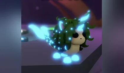 A Mega Neon Mermicorn in Adopt Me