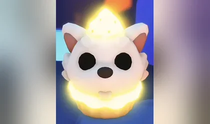 A Mega Neon Pupcake in Adopt Me