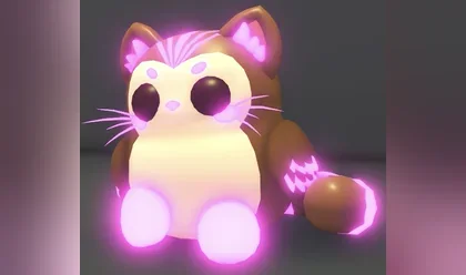 A Mega Neon Purrowl in Adopt Me