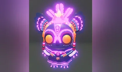 A Mega Neon Temple Friend in Adopt Me
