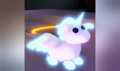A Neon Alicorn in Adopt Me
