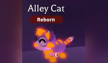 A Neon Alley Cat in Adopt Me