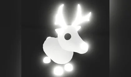 A Neon Arctic Reindeer in Adopt Me