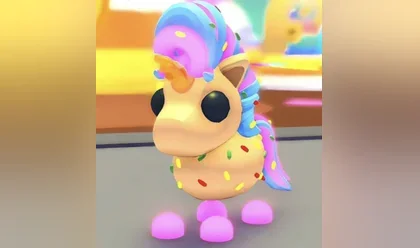 A Neon Candicorn in Adopt Me