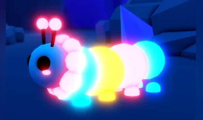 A Neon Gumball Caterpillar in Adopt Me