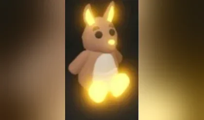 A Neon Kangaroo in Adopt Me