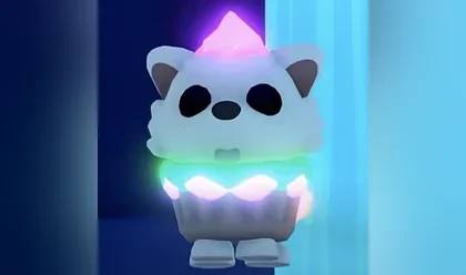 A Neon Pupcake in Adopt Me