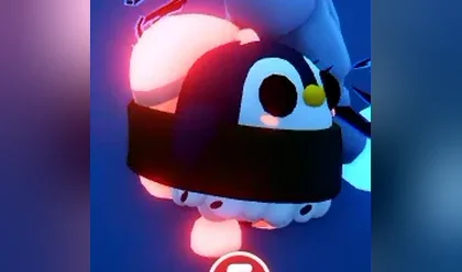 A Neon Sushi Penguin in Adopt Me