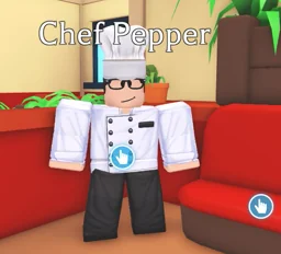 Chef Pepper, an Adopt Me NPC