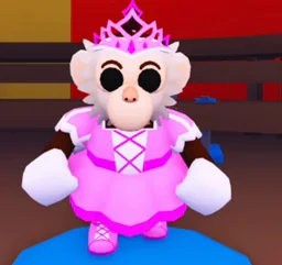 Princess Capuchin Monkey, an Adopt Me NPC