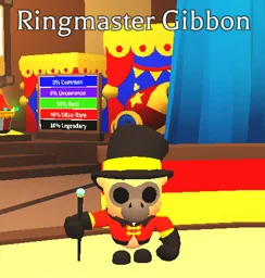 Ringmaster Gibbon, an Adopt Me NPC