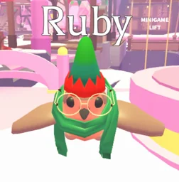 Ruby, an Adopt Me NPC