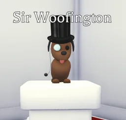 Sir Woofington, an Adopt Me NPC