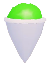 Snow Cone, an Adopt Me food item
