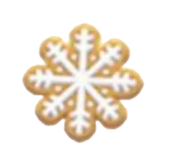 Snowflake Cookie, an Adopt Me food item