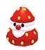 Strawberry Santa Snack, an Adopt Me food item