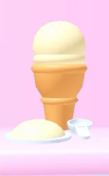 White Ice Cream, an Adopt Me food item
