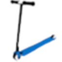 Blue Scooter