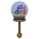 Festive Snow Globe Rattle