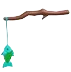 Fish on a Stick Chew Toy