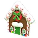 Gingerbread House Throw Toy