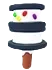 Ice Cream Sandwich Rattle