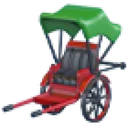 Lunar New Year Rickshaw Stroller in Adopt Me