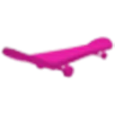 Pink Skateboard