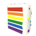 Rainbow Cake Chew Toy
