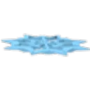 Snowflake Flying Disc