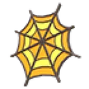 Spider Web Flying Disc