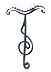 Treble Clef Pogo Stick