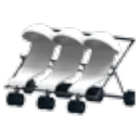 Triple Stroller in Adopt Me