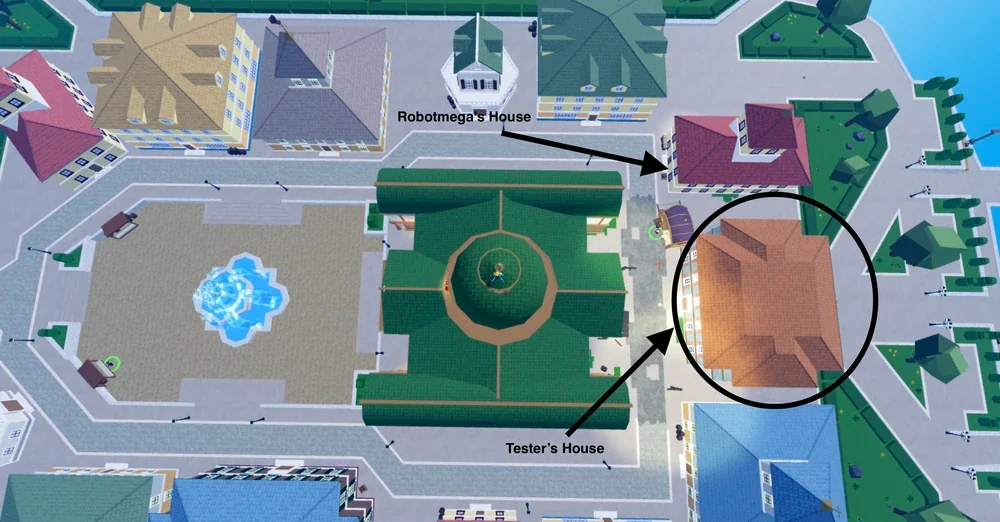 Early Access secret on Middle Town