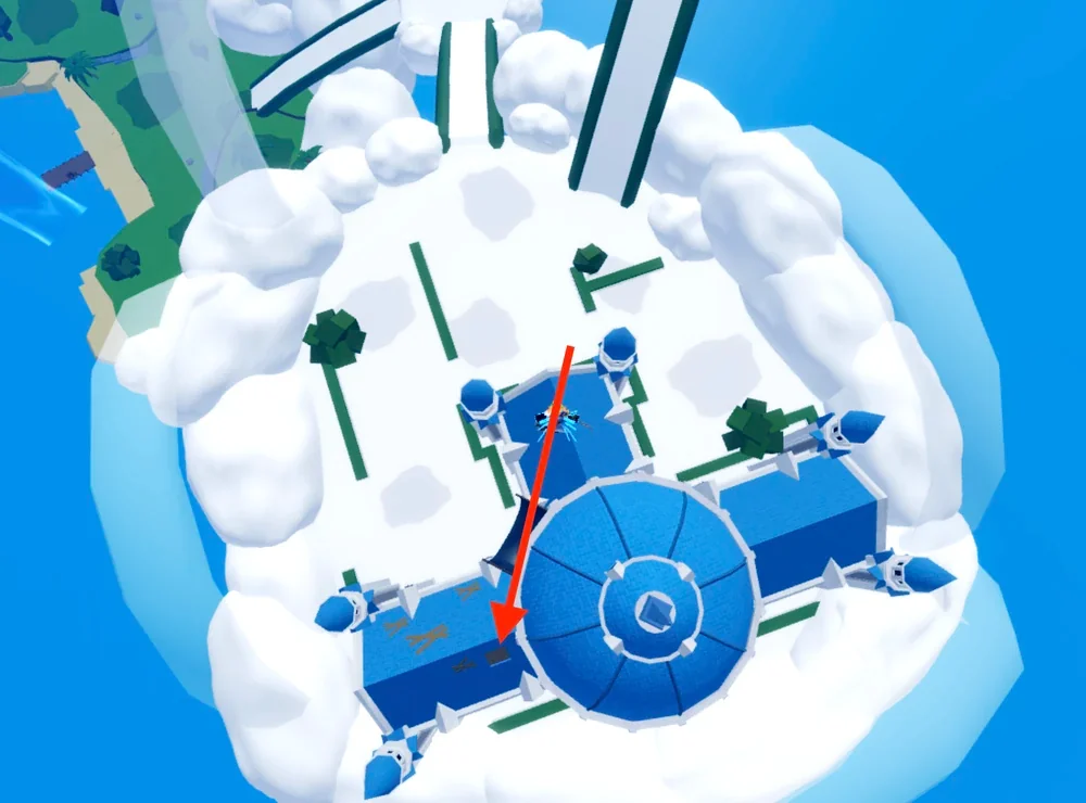 Return the Treasure secret on Lower Skylands