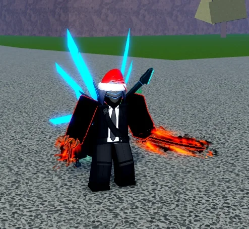 Aura on a sword