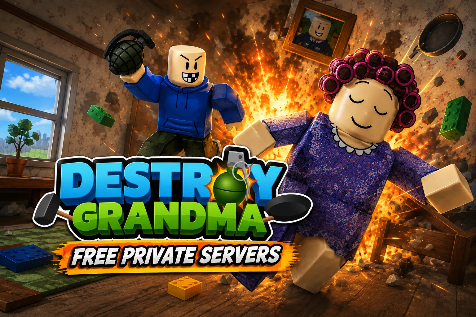 Destroy Grandma Private Server Links (2026)
