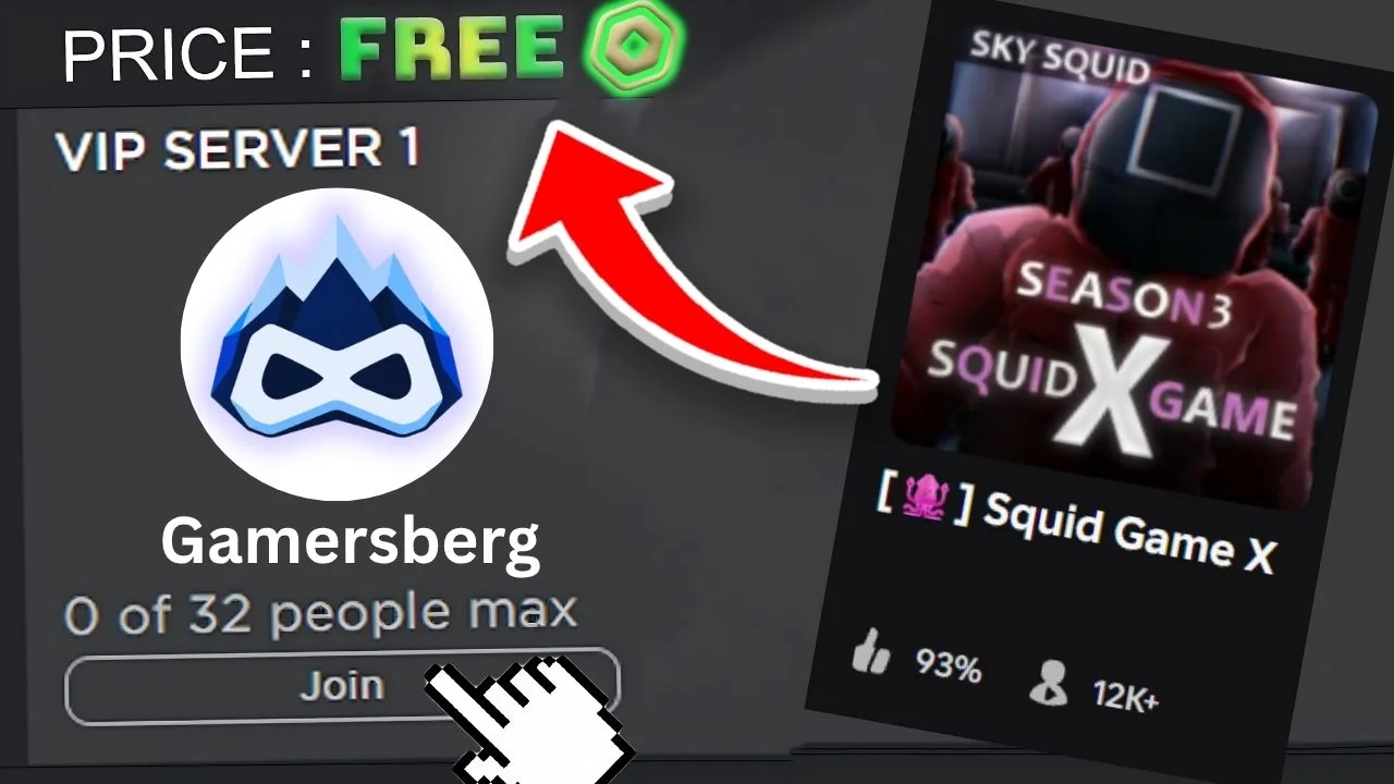 Free Squid Game X Private Server